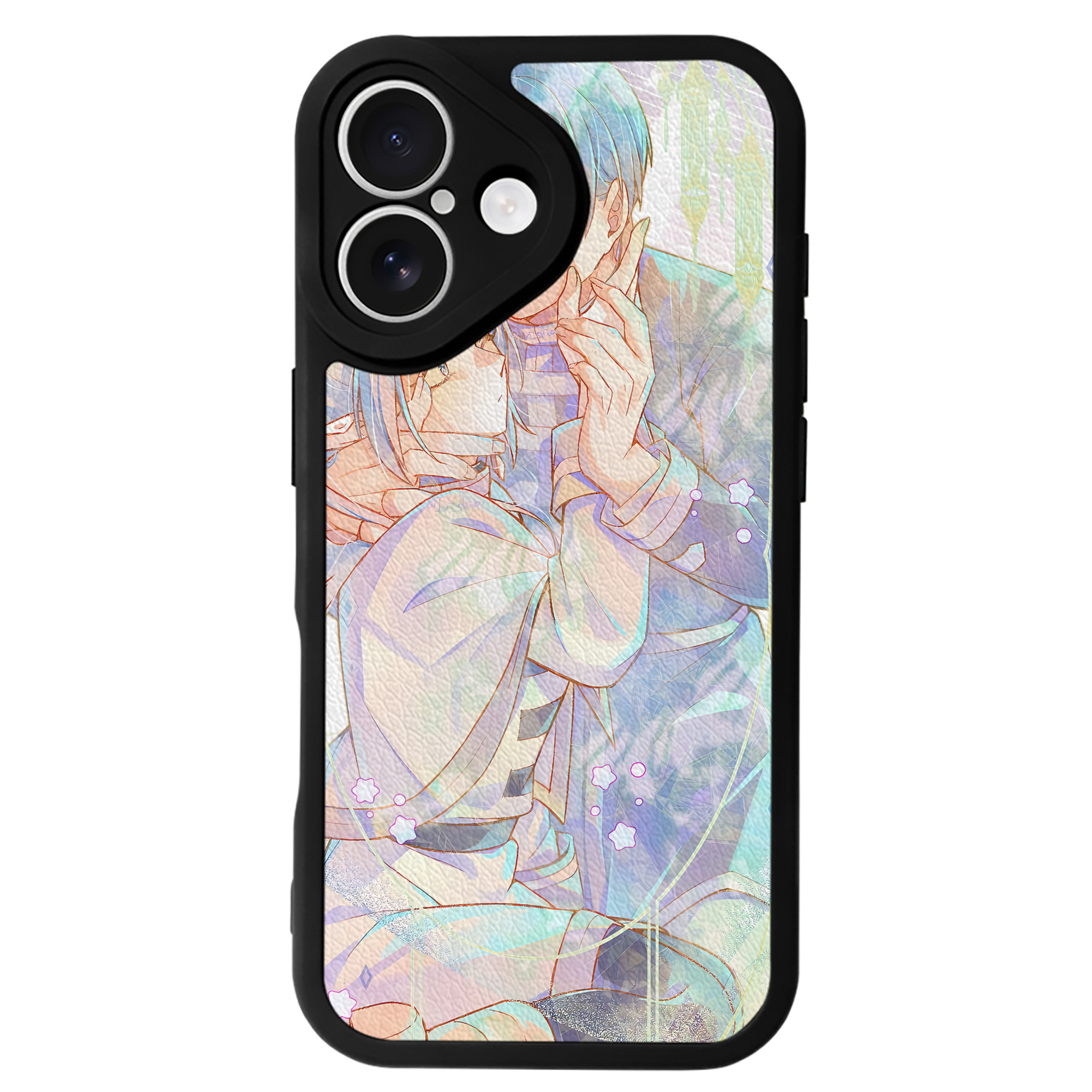（画像用） 葬送のフリーレン Frieren 【iPhone 16シリーズ対応】シリコンスマホケース（レザー調） 材質：シリコン